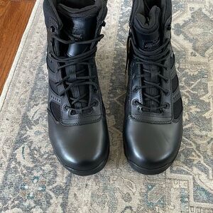 Brand new Thorogood men’s black work boots